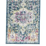 213 x 60 cm Persian Vintage Design Machine Made Runner Rug - Image 4