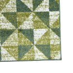 213 x 60cm Turkish Design Machine Made Green Runner Rug - Image 3