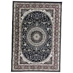 230 × 160 Machine Made Persian Design Navy Area Rug