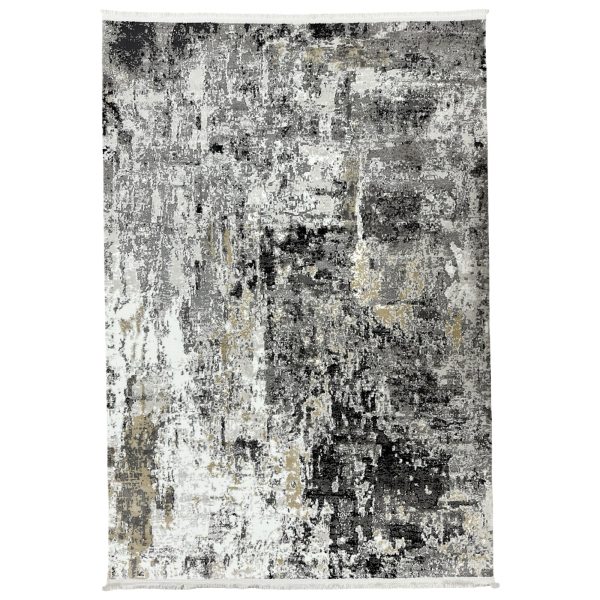230 × 160 Machine Made Turkish Abstract Rug – Stylish Home Décor Accent