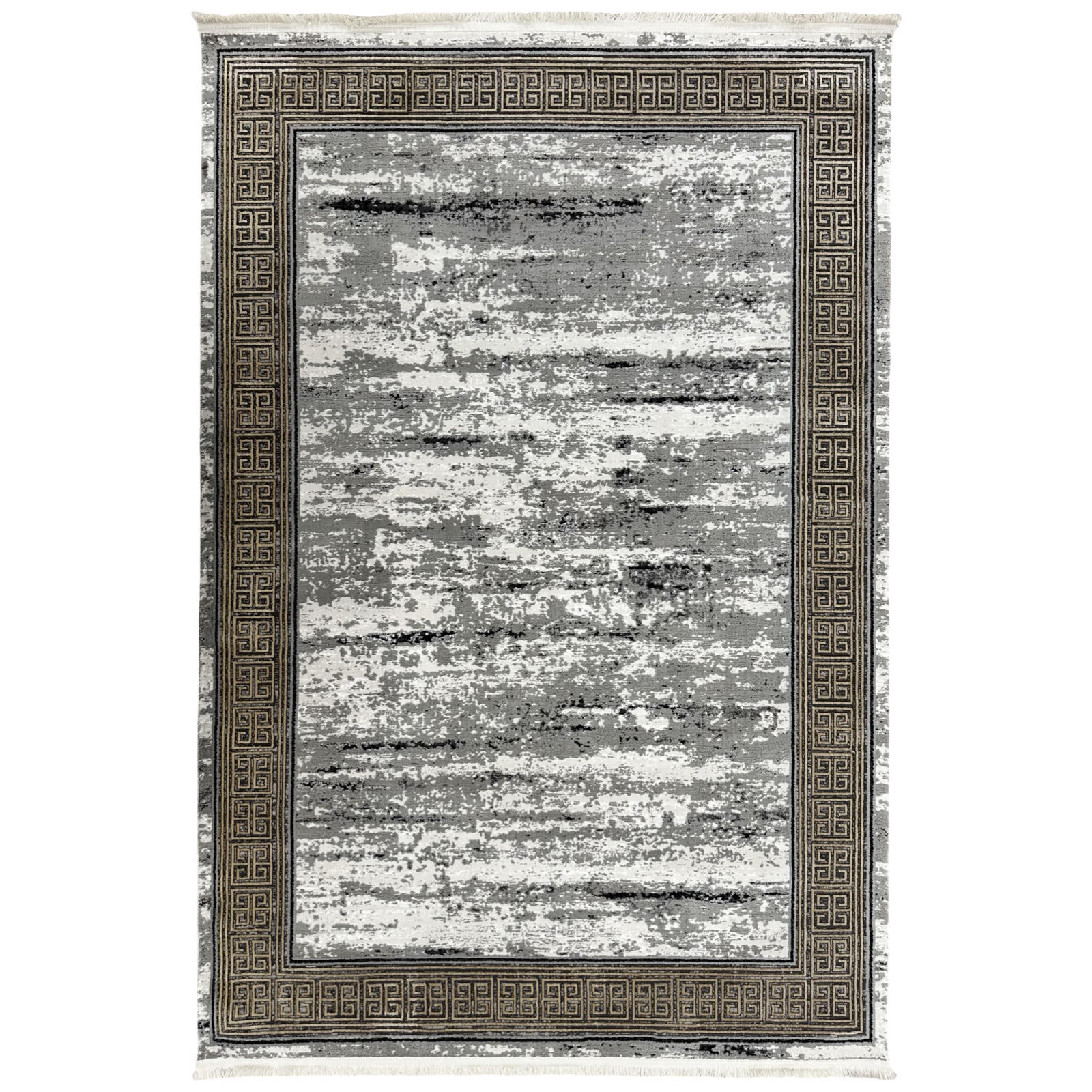 230 turkeyyyy_10 230 × 160 Machine Made Turkish Distressed Rug – Vintage Modern Look) - Image 1