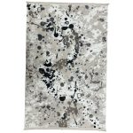 230 × 160 Turkish Modern Pattern Rug – Machine Woven Home Accent