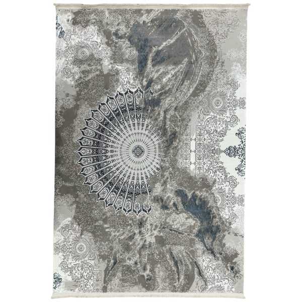 230 × 160 Persian Medallion Design Vintage Look Machine Made Rug