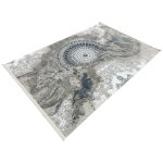 230 × 160 Persian Medallion Design Vintage Look Machine Made Rug - Image 3