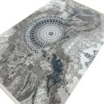 230 × 160 Persian Medallion Design Vintage Look Machine Made Rug - Image 5