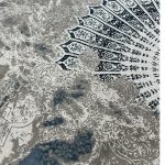 230 × 160 Persian Medallion Design Vintage Look Machine Made Rug - Image 8