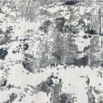 350 x 250cm Luxury Turkish Abstract Grey&Black Area Rug - Image 8