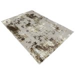 350 x 250cm ontemporary Metallic Gold Turkish Area Rug - Image 3
