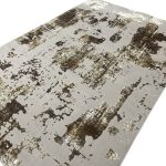350 x 250cm ontemporary Metallic Gold Turkish Area Rug - Image 5