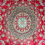 300 x 200 cm Persian Style Red Floral Medallion Rug - Image 4