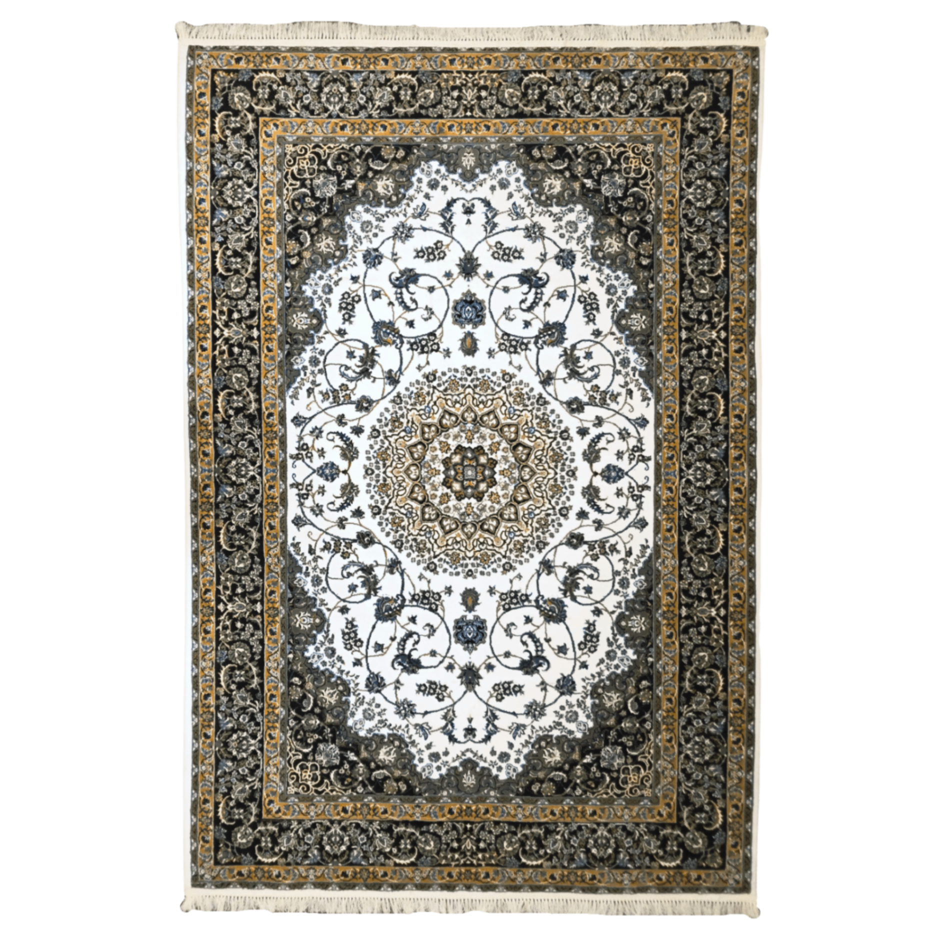 55-300cmx200cm-machine-made-rug-image-1 300 x 200 cm Persian Style Red Floral Medallion Rug