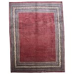 390 x 280cm Large Size Hand Knotted Persian Mir Wool Rug