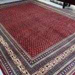 390 x 280cm Large Size Hand Knotted Persian Mir Wool Rug - Image 4