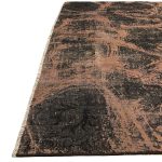315 × 211cm Abstract Ultra Vintage Hand Knotted Persian Rug – Copper & Charcoal Design - Image 5
