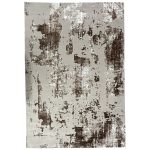 350 x 250cm Modern Marble Effect Turkish Rug – Machine Woven