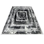350 x 250cm Modern Neutral Turkish Rug – Soft Machine Made Area Rug - Image 2