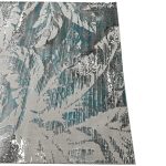 350 x 250cm Machine Made Turkish Rug with Modern Abstract Pattern - Image 7