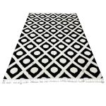 350 x 250cm Black and White Modern Turkish Machine Made Area Rug - Image 2