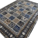 350 x 250cm Persian Bakhtyari Design Grey Soft Quality Area Rug - Image 6