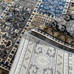 350 x 250cm Persian Bakhtyari Design Grey Soft Quality Area Rug - Image 9