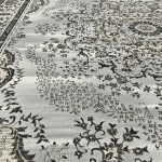 350 x 250cm Persian Vintage Tabriz Design Grey Machine Made Area Rug - Image 7