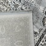 350 x 250cm Persian Vintage Tabriz Design Grey Machine Made Area Rug - Image 10