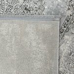 350 x 250cm Persian Vintage Medallion Design Grey Machine Made Area Rug - Image 9