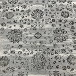 350 x 250cm Vintage Afghan Chobi Design Grey Machine Made Rug - Image 6