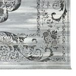 350 x 250cm Persian Kerman Design Vintage Look Grey Area Rug - Image 4