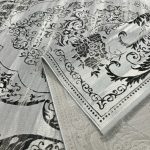 350 x 250cm Persian Kerman Design Vintage Look Grey Area Rug - Image 8
