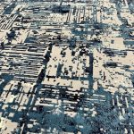 350 x 250cm Soft Machine Woven Turkish Rug in Gray and Blue - Image 7