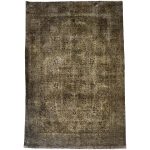 301 × 200cm Hand Knotted Vintage Reload Persian Tabriz Rug