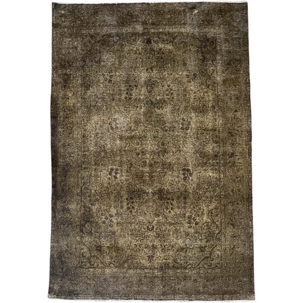 301 × 200cm Hand Knotted Vintage Reload Persian Tabriz Rug