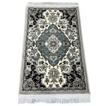 90 x 60 cm Persian Kashan Design Machine Made Rug - Image 2