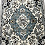 90 x 60 cm Persian Kashan Design Machine Made Rug - Image 4
