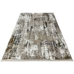 300 x 200cm Modern Turkish Machine Made Brown Rug - Image 2