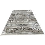 300 x 200cm Turkish Vintage Medallion Design Rug – Brown& Ivory Vintage Wash - Image 2
