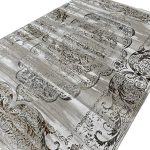 300 x 200cm Turkish Vintage Medallion Design Rug – Brown& Ivory Vintage Wash - Image 5
