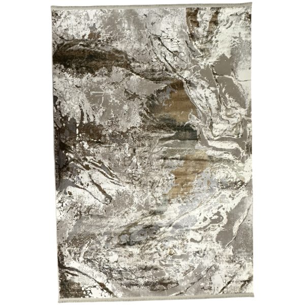 300 x 200cm Turkish Modern Style Soft Quality Brown Machine Made Rug