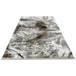 300 x 200cm Turkish Modern Style Soft Quality Brown Machine Made Rug - Image 2