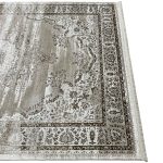 300 x 200cm Persian Vintage Mashad Design Brown And Beige Rug - Image 7