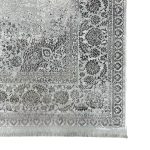300 x 200cm Minimal Moroccan Diamond Textured Rug – Soft Neutral Tone - Image 4