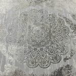 300 x 200cm Minimal Moroccan Diamond Textured Rug – Soft Neutral Tone - Image 6