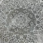 300 x 200cm Minimal Moroccan Diamond Textured Rug – Soft Neutral Tone - Image 7