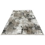 300 x 200cm Turkish Modern Style Machine Made Broen And Beige Rug - Image 2