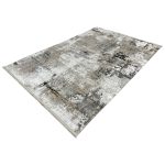 300 x 200cm Turkish Modern Style Machine Made Broen And Beige Rug - Image 3