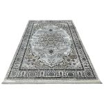 300 x 200cm Persian Vintage Mashad Design Grey And Silver Rug - Image 2