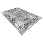 300 x 200cm Turkish Big Medallion Design Grey Runner Rug - Image 3