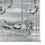 300 x 200cm Turkish Big Medallion Design Grey Runner Rug - Image 4