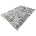 300 x 200cm Persian Vintage Chobi Design Grey Rug - Image 3